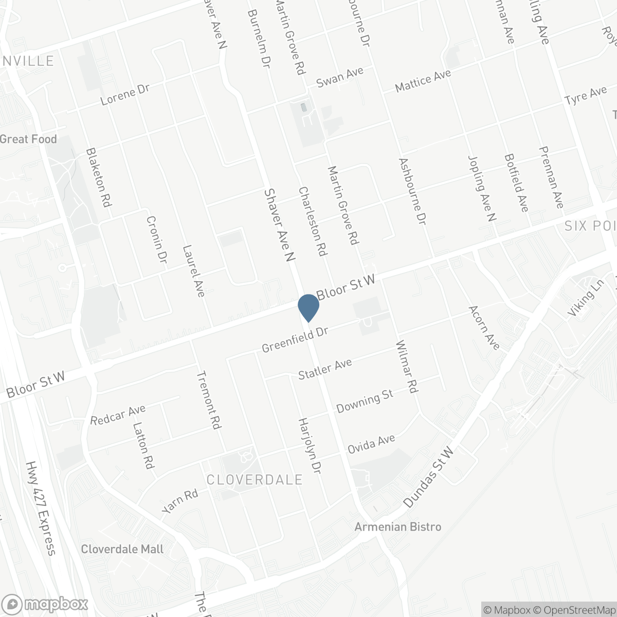 3947 BLOOR STREET W, Toronto, Ontario M9B 1L8